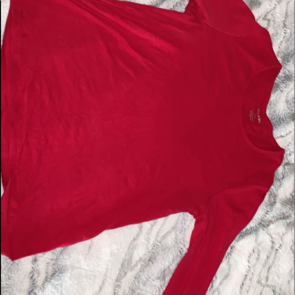 Red long sleeve